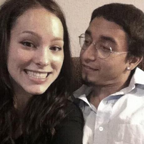 Our first photo together in 2014!