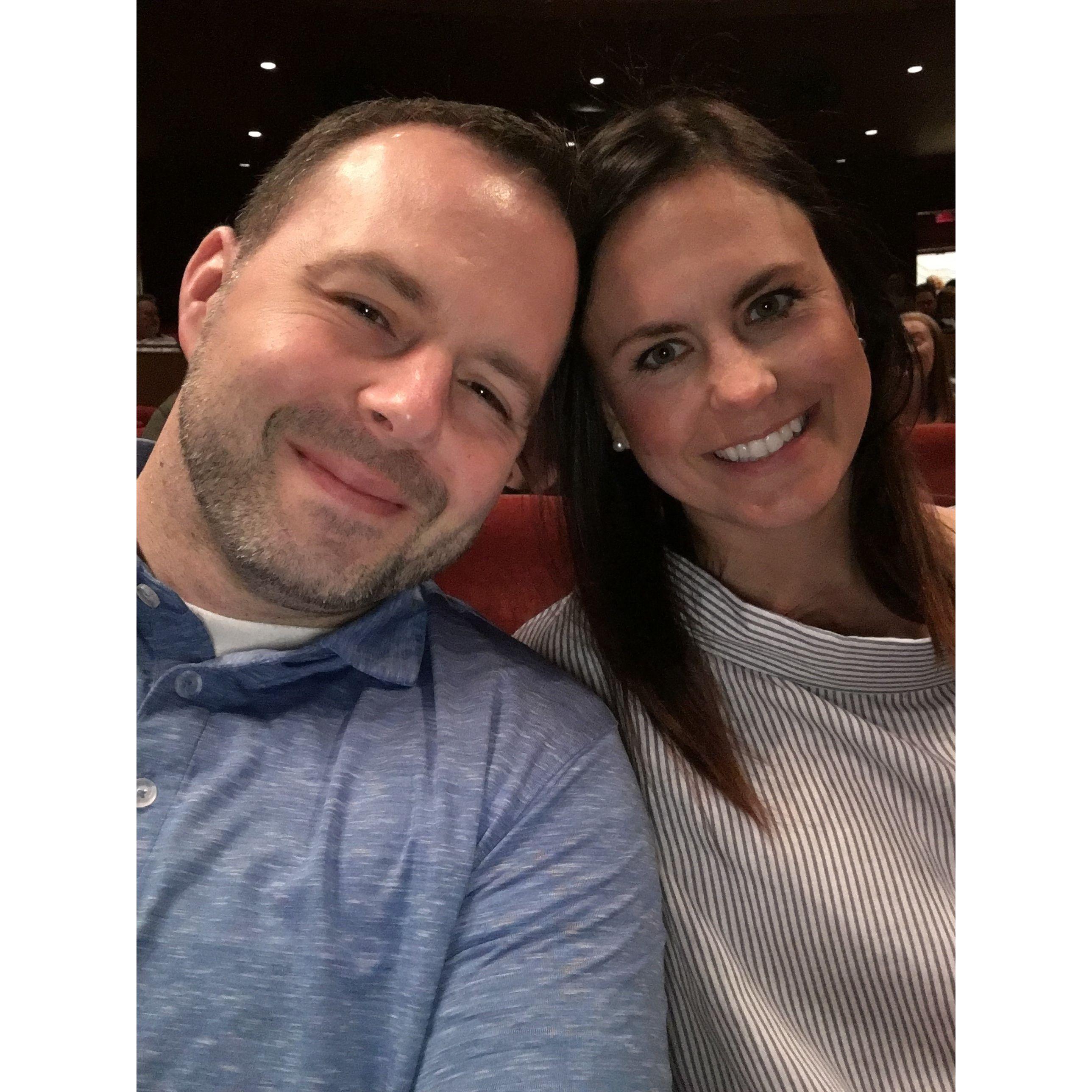 Natalie was able to get tickets to the "Who's Line is it Anyways" tour one weekend when Matt came to visit her in STL.