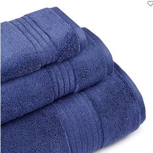 2 Indigo Liz Claiborne Signature Plush Bath Towels - JCPenney