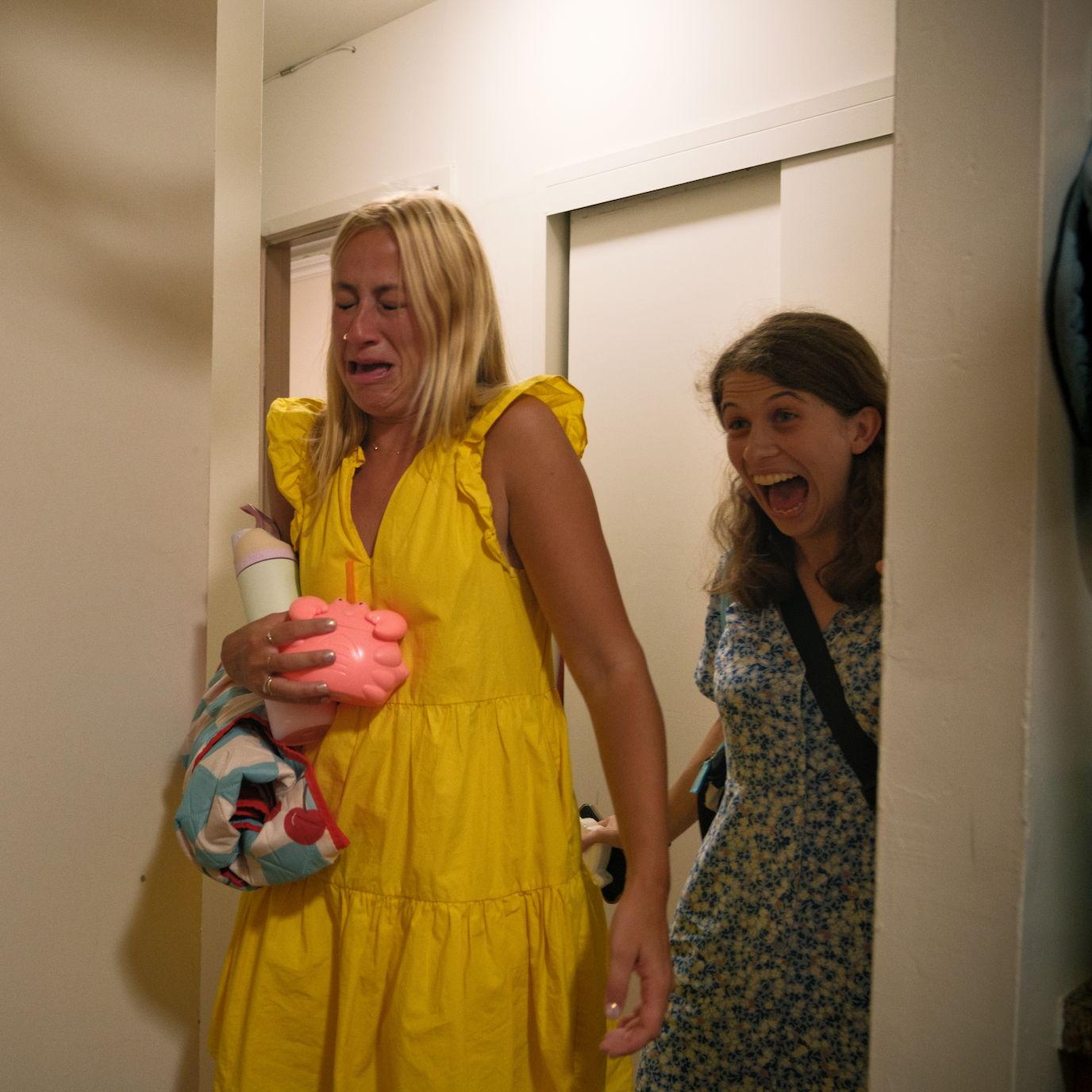 Surprise engagement party personality pic