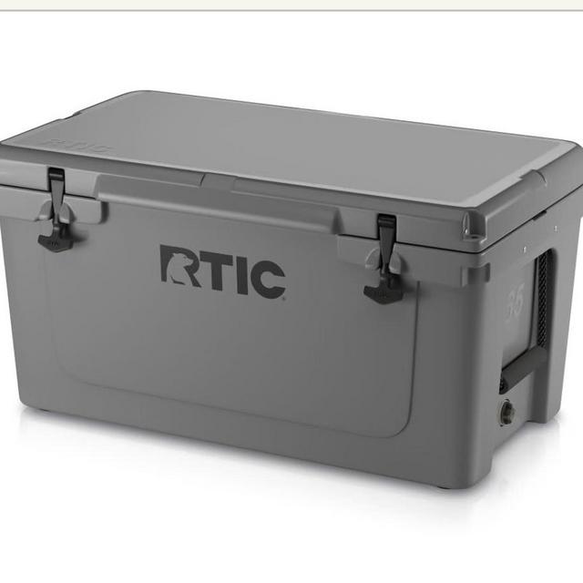 65 QT Ultra-Tough Cooler, Dark Grey