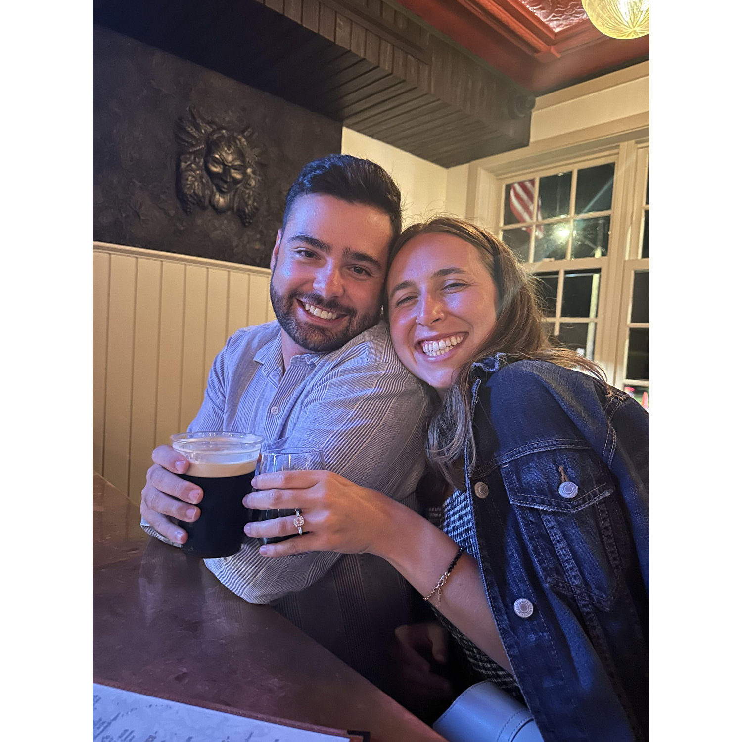 Their smiles have never been bigger.