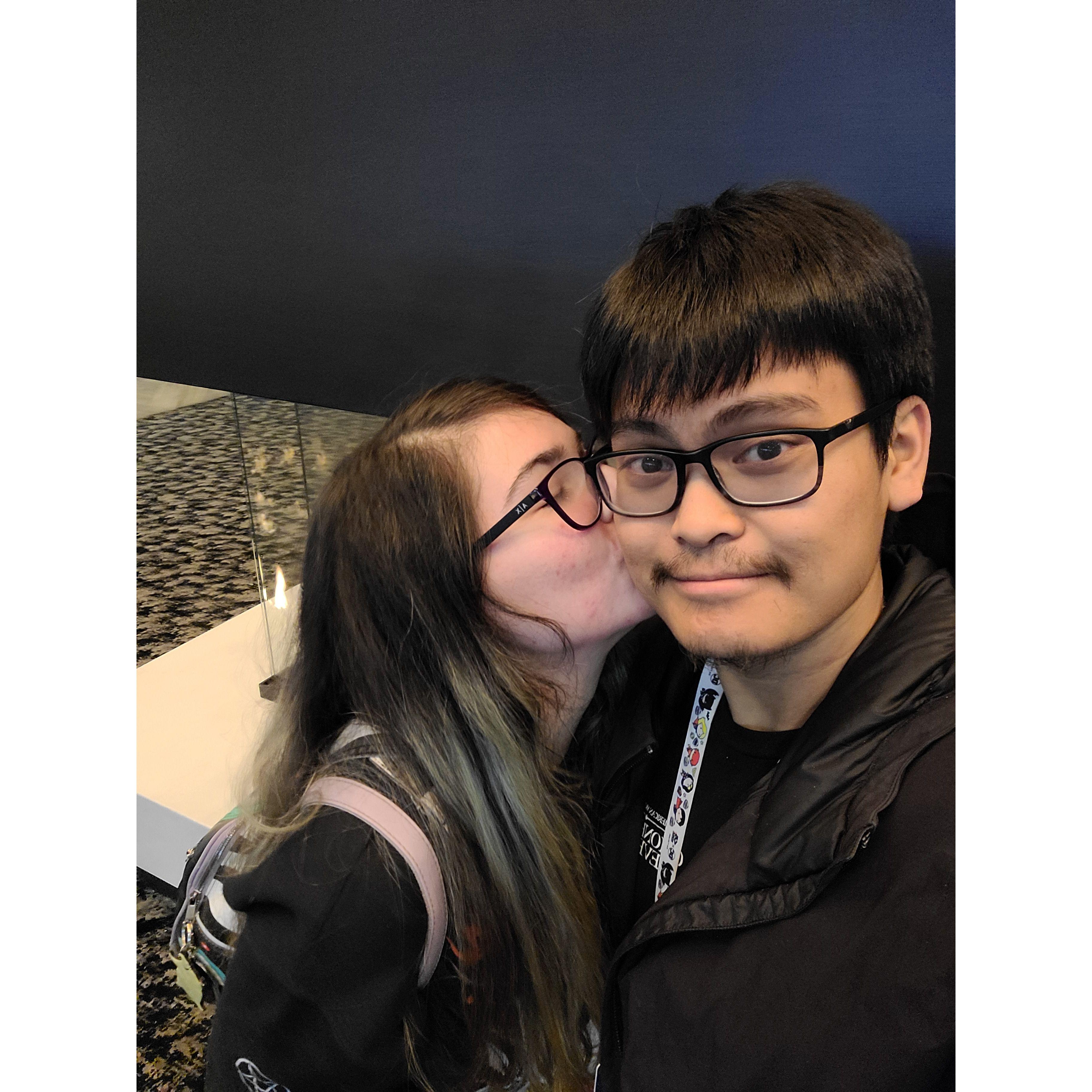 Our third anniversary date!