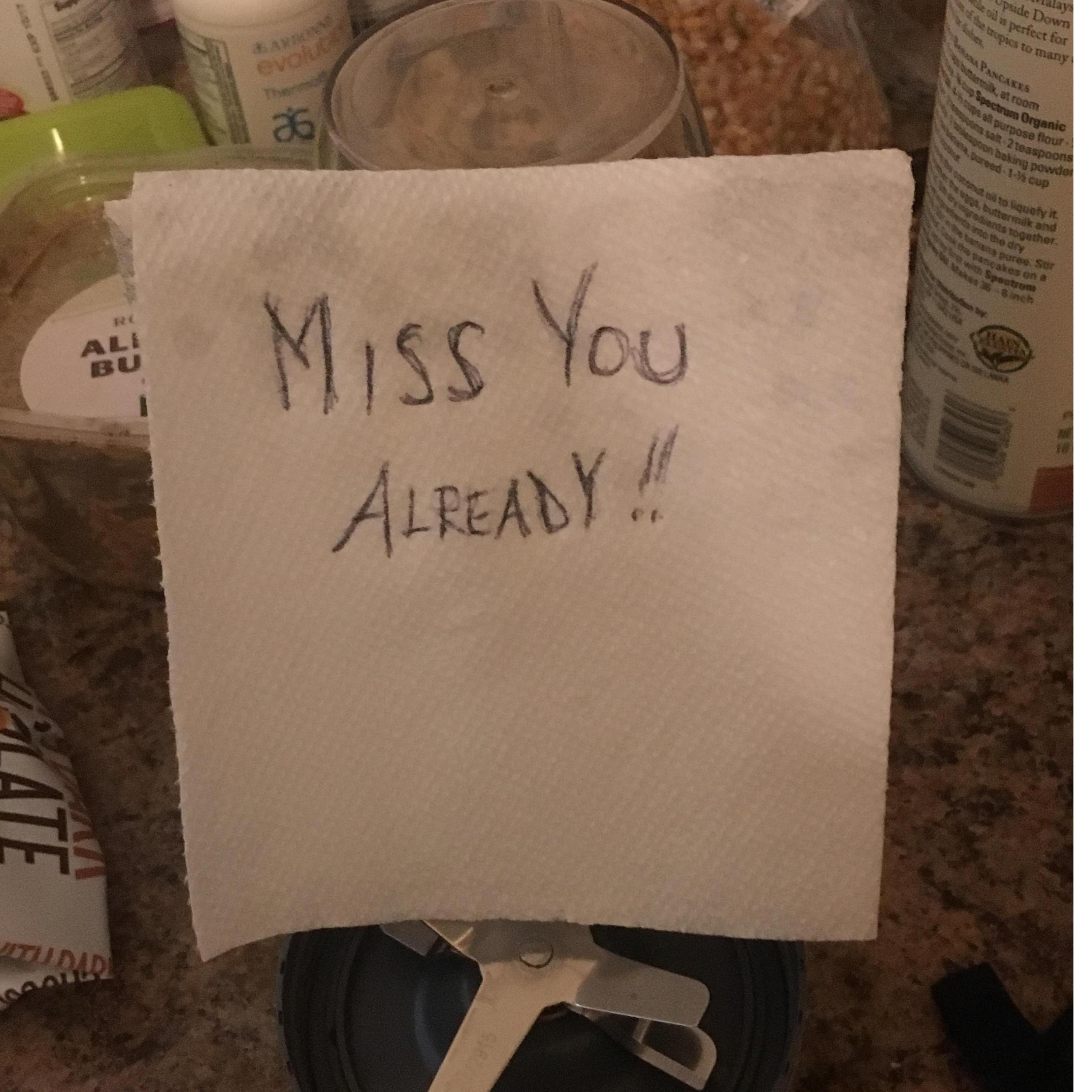 It's the little things....