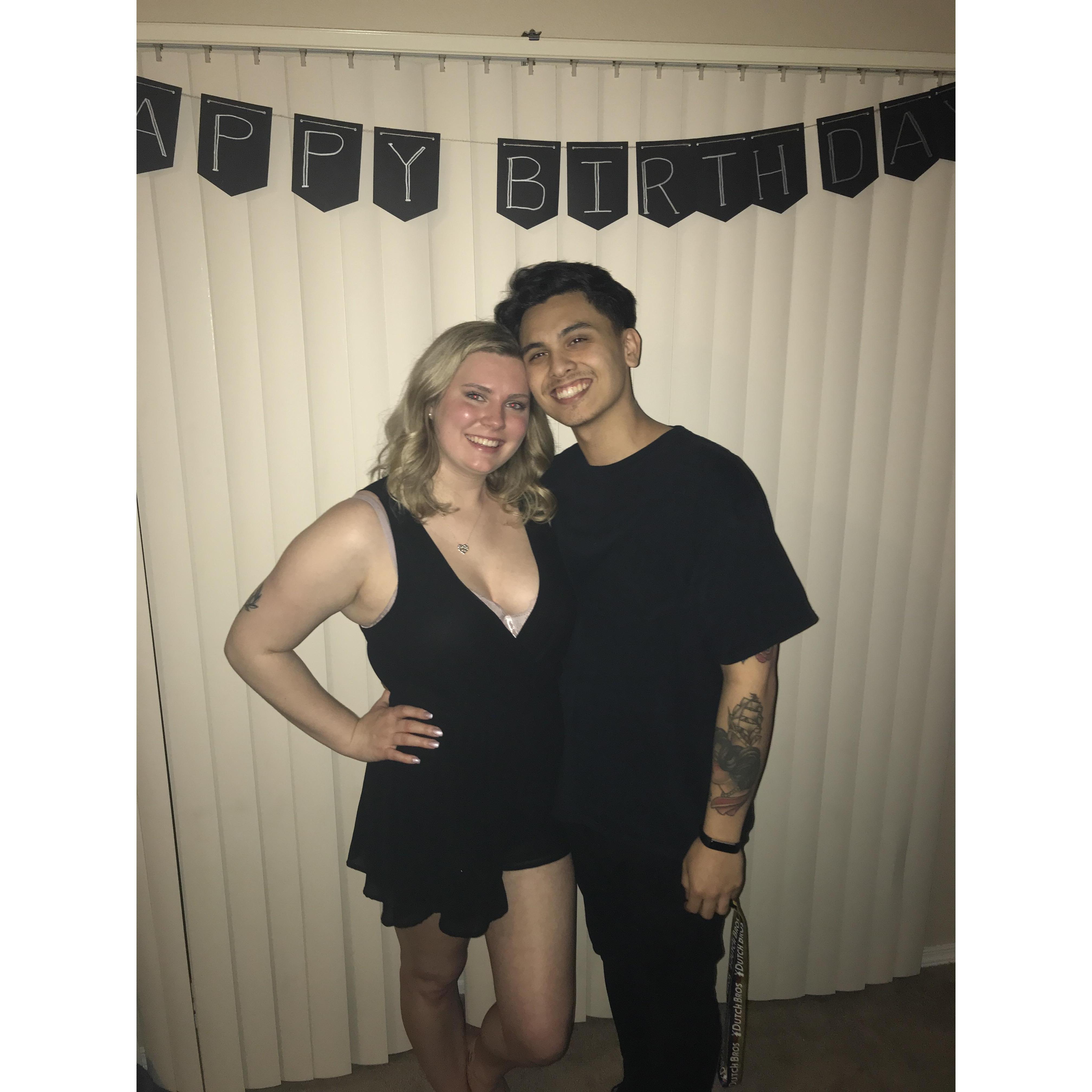 Hannah's 21st birthday in 2018!