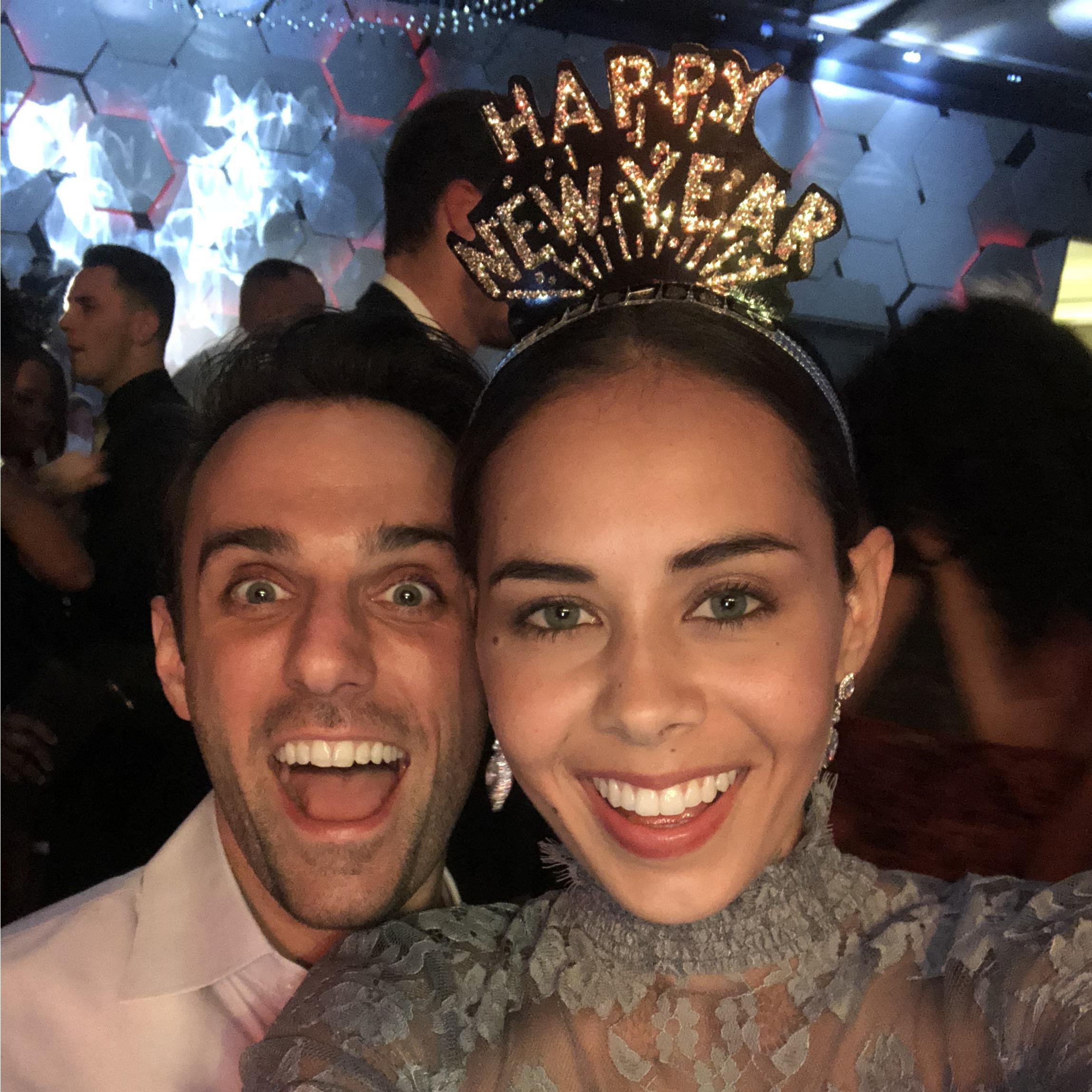 Our first new years together spent in Guam.