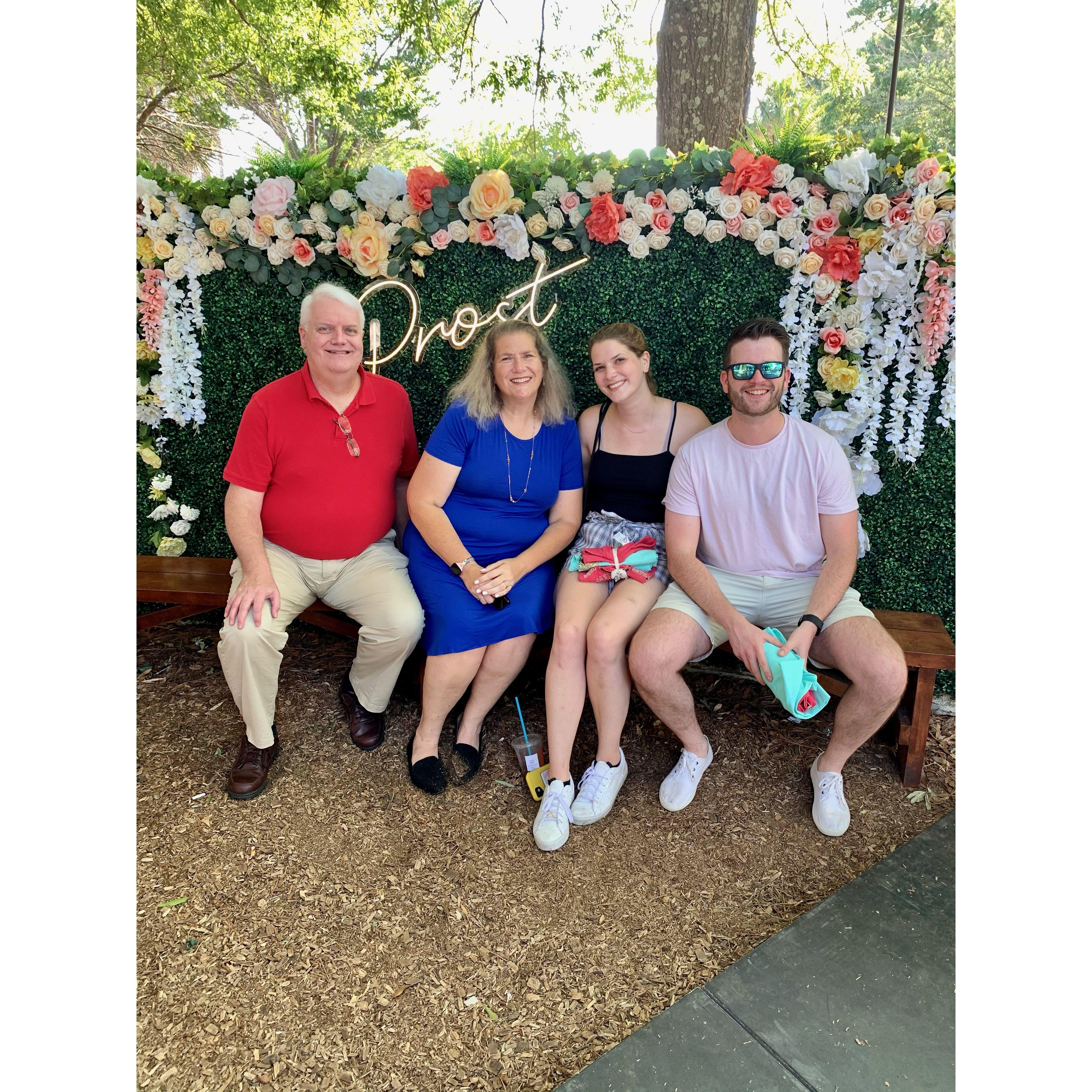 Jake meeting Beth’s parents for the first time in Charleston.
