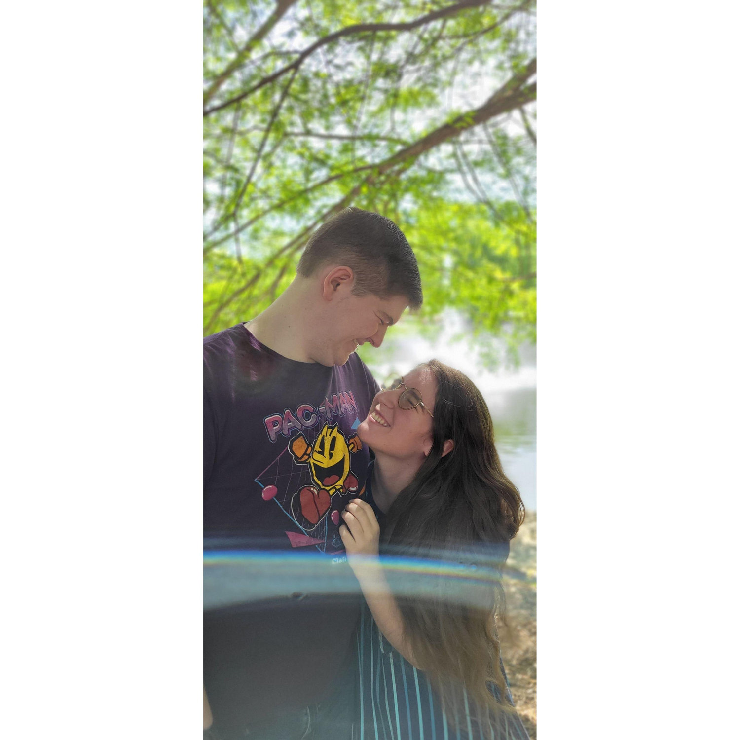 Photoshoot during our first weekend together