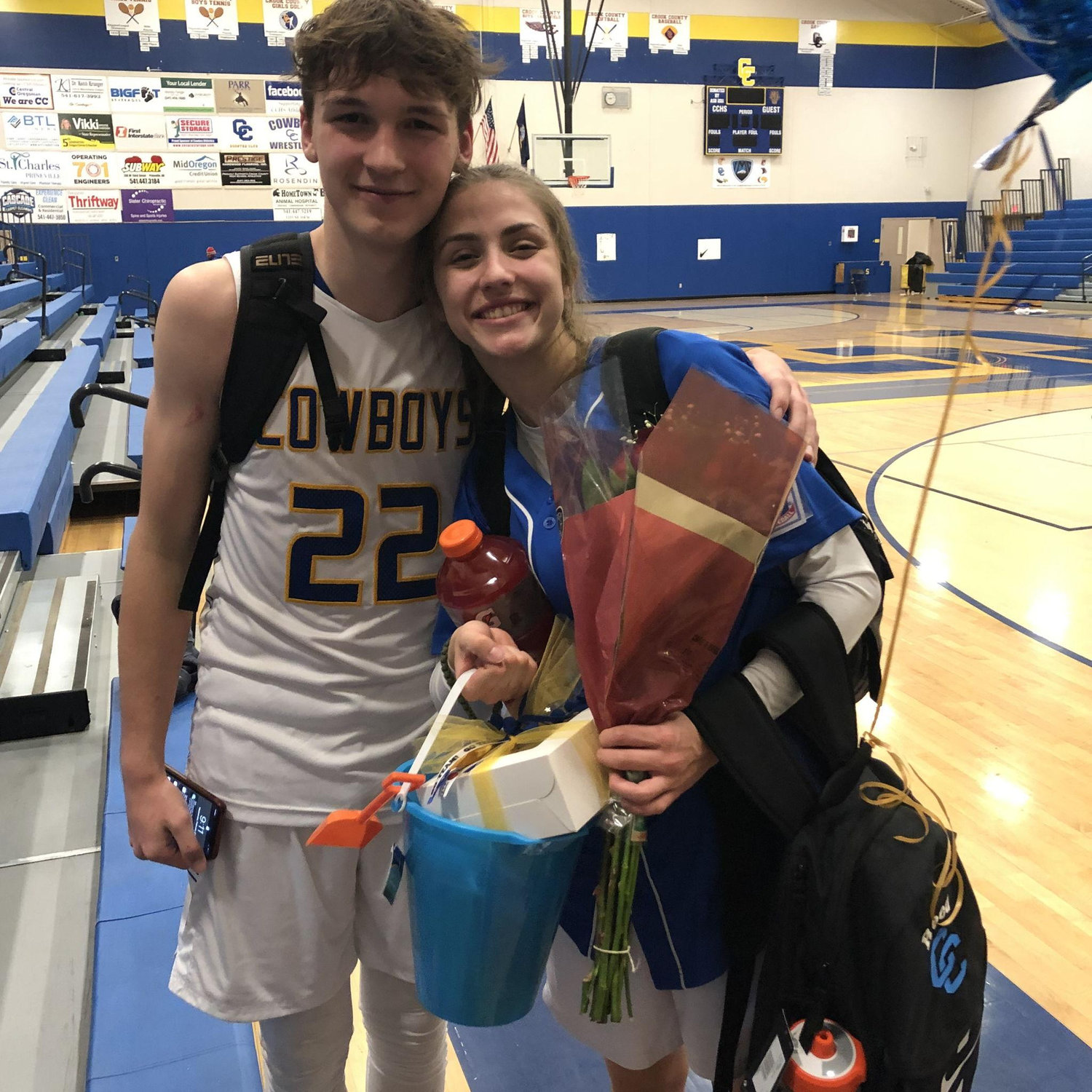 Ozzie's senior night of basketball