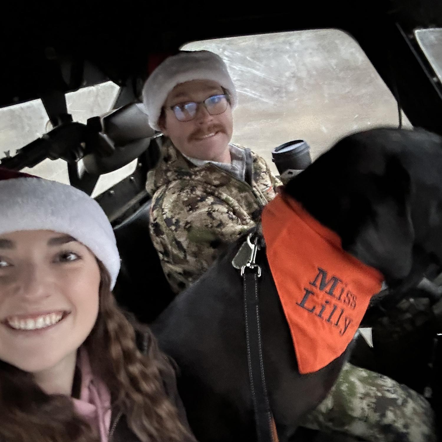 Family Razor Ride and Christmas Tree Hunting