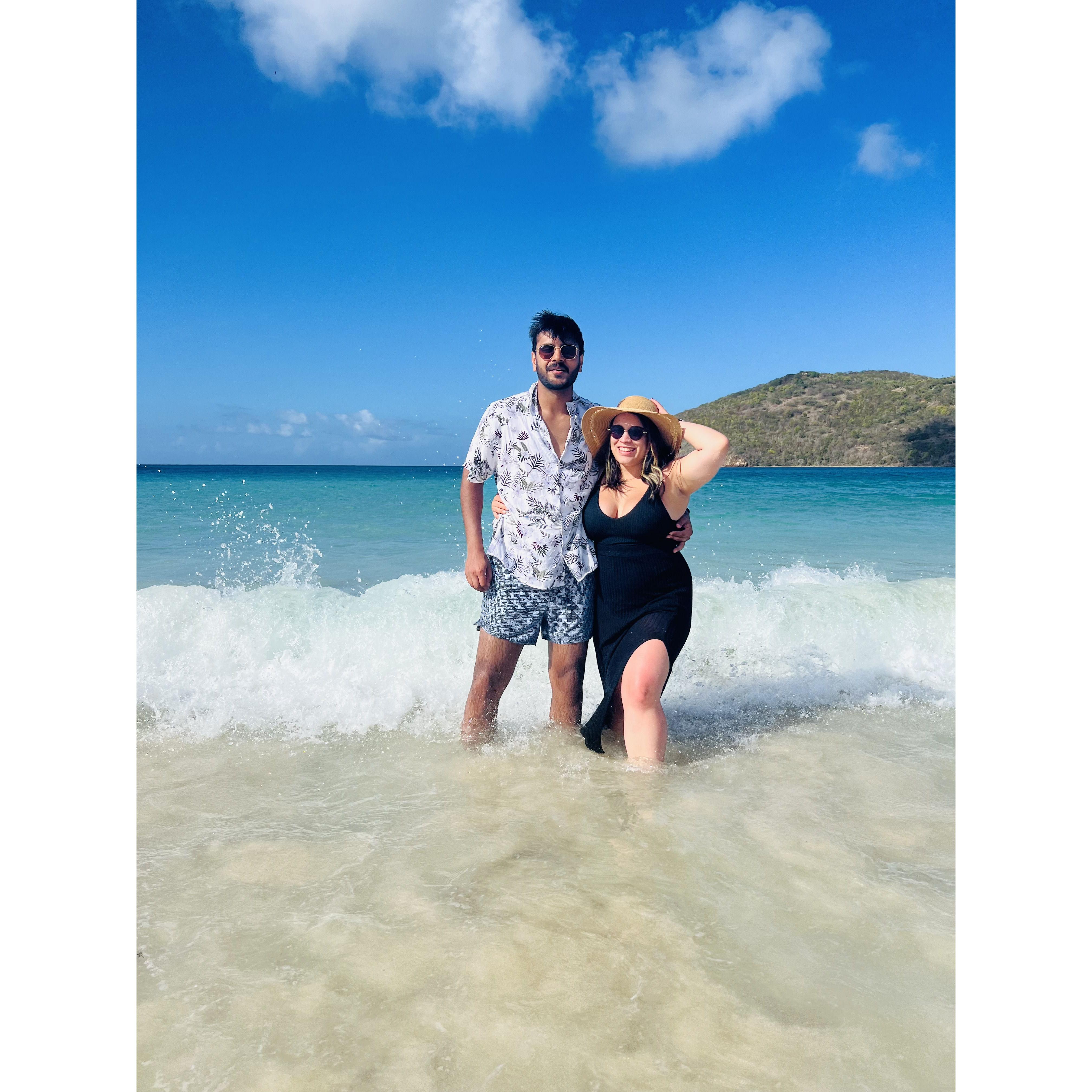 Abhinav's first time in Puerto Rico