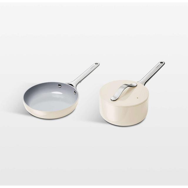 Caraway Home ® Cream Mini Cookware Duo