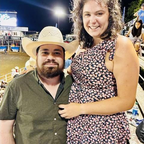 We went to Aubree's first Texas rodeo in Cleburne.