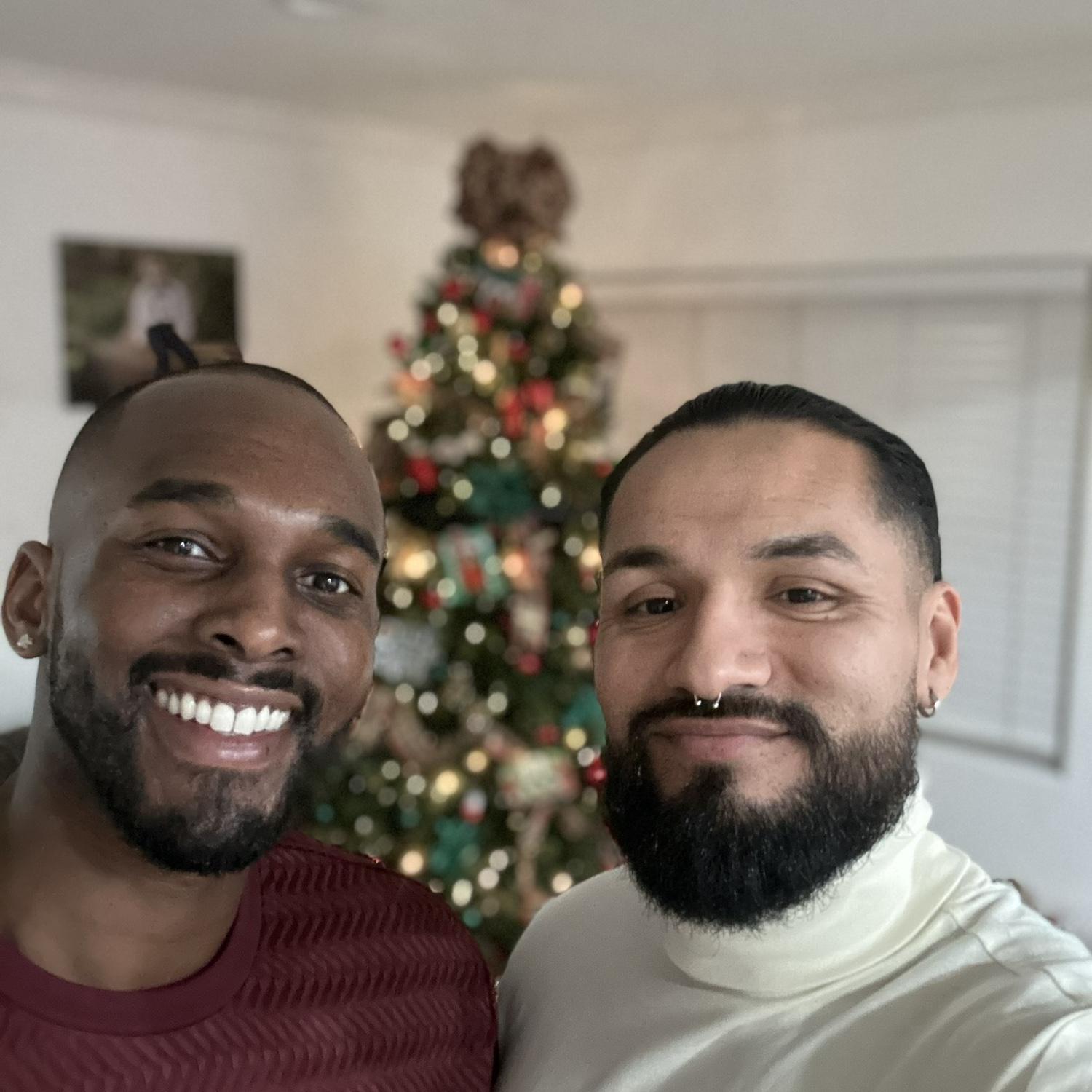 Celebrating Christmas in California with Sams fam, 2023.
