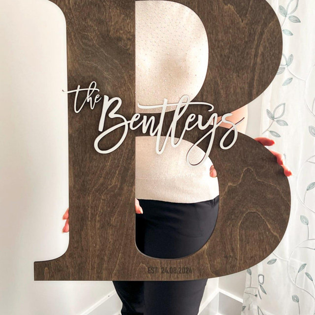 Wooden Letter Guestbook – Unique Wedding Sign Alternative - Thanksgiving and Easter decor - Family Reunion - USCAW