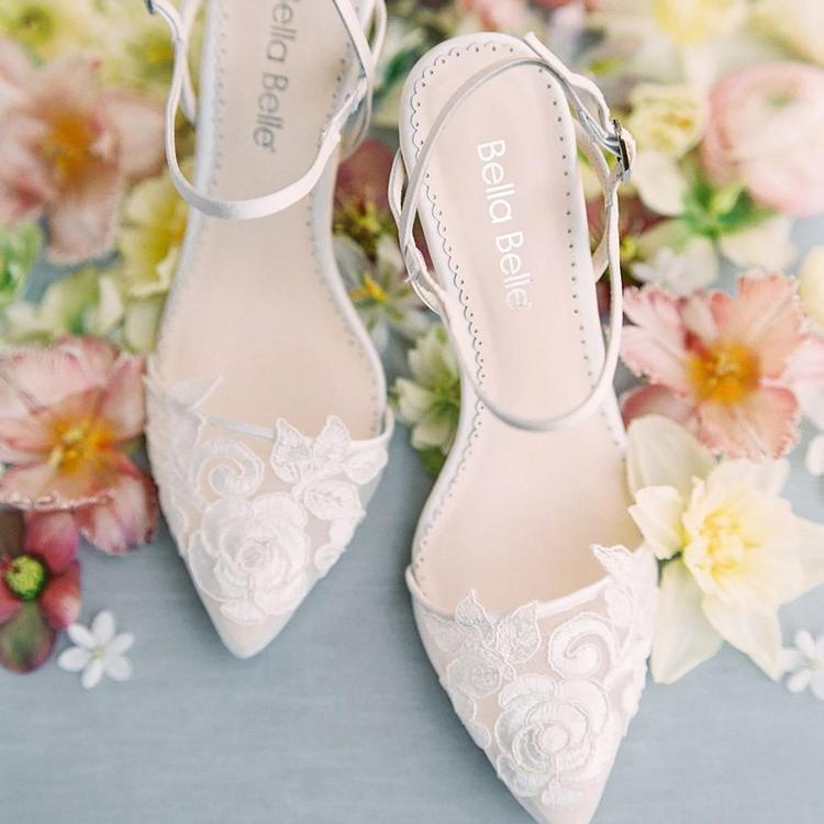 Bella Belle Flower Wedding Shoes Bella Belle Edna Available