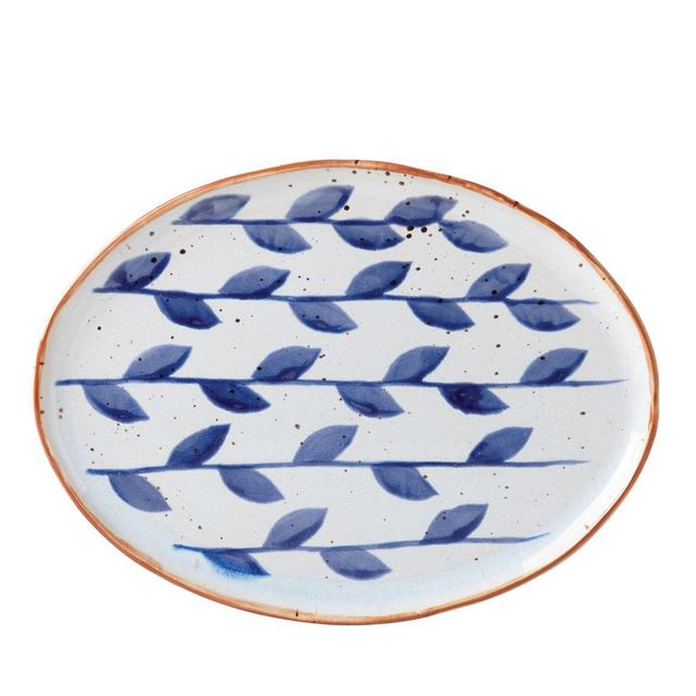 Dansk Vandvid Oval Plate, 11.5"