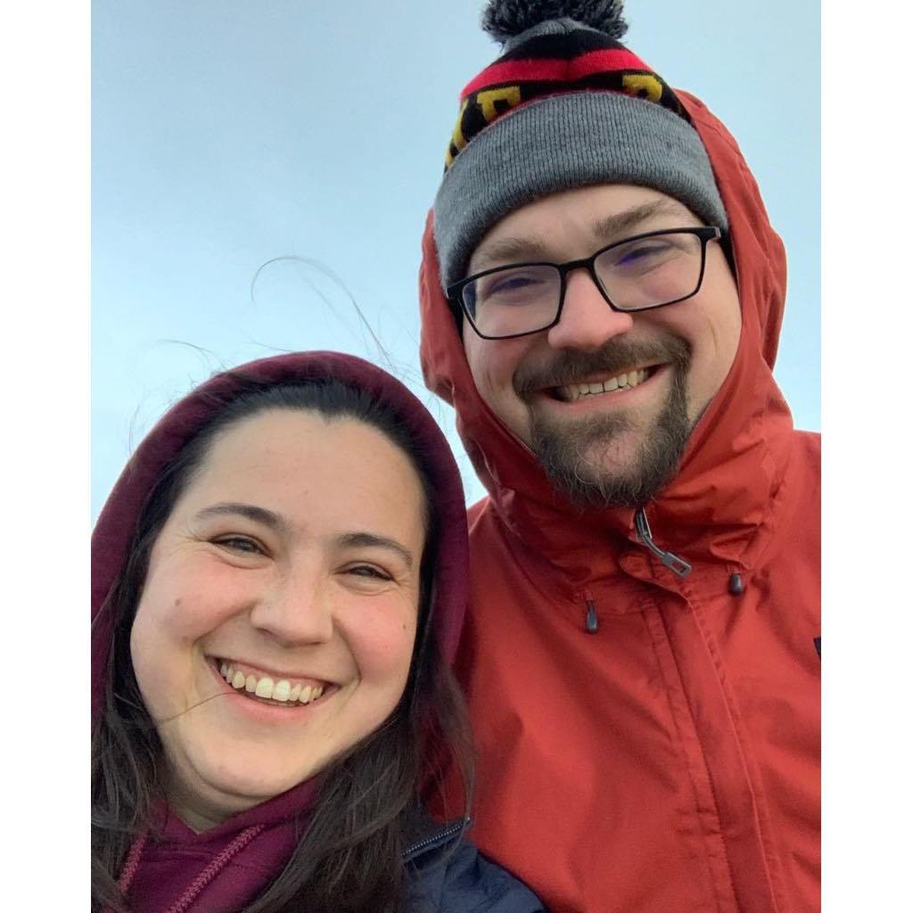 First Anniversary trip to Rockaway Beach, May 2022.