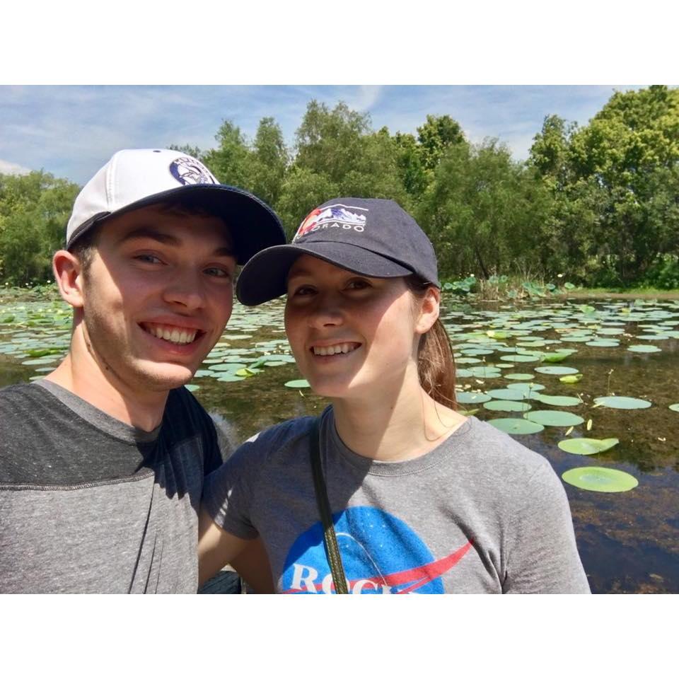 One of our first nature trips together was to Brazos Bend State Park, TX. Summer 2017.