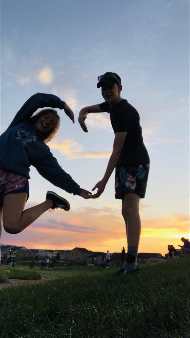 Taking advantage of the Colorado Sunset on 4th of July, 2021.