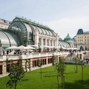 Lunch at Palmenhaus (Green house)