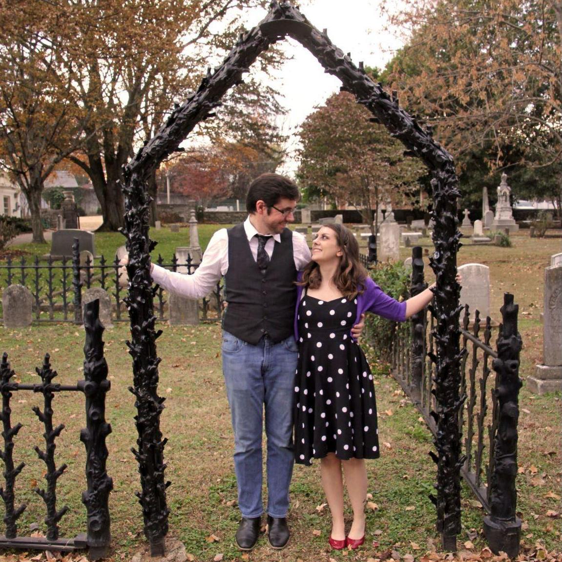 Just a leisurely stroll through the cemetery with the one I love