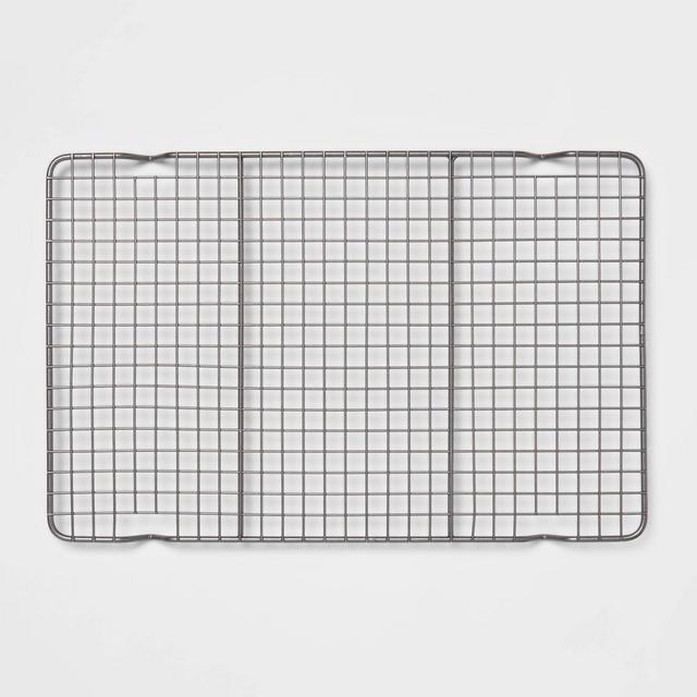 9.25"x14.6" Non-Stick Cooling Rack Carbon Steel - Made By Design™