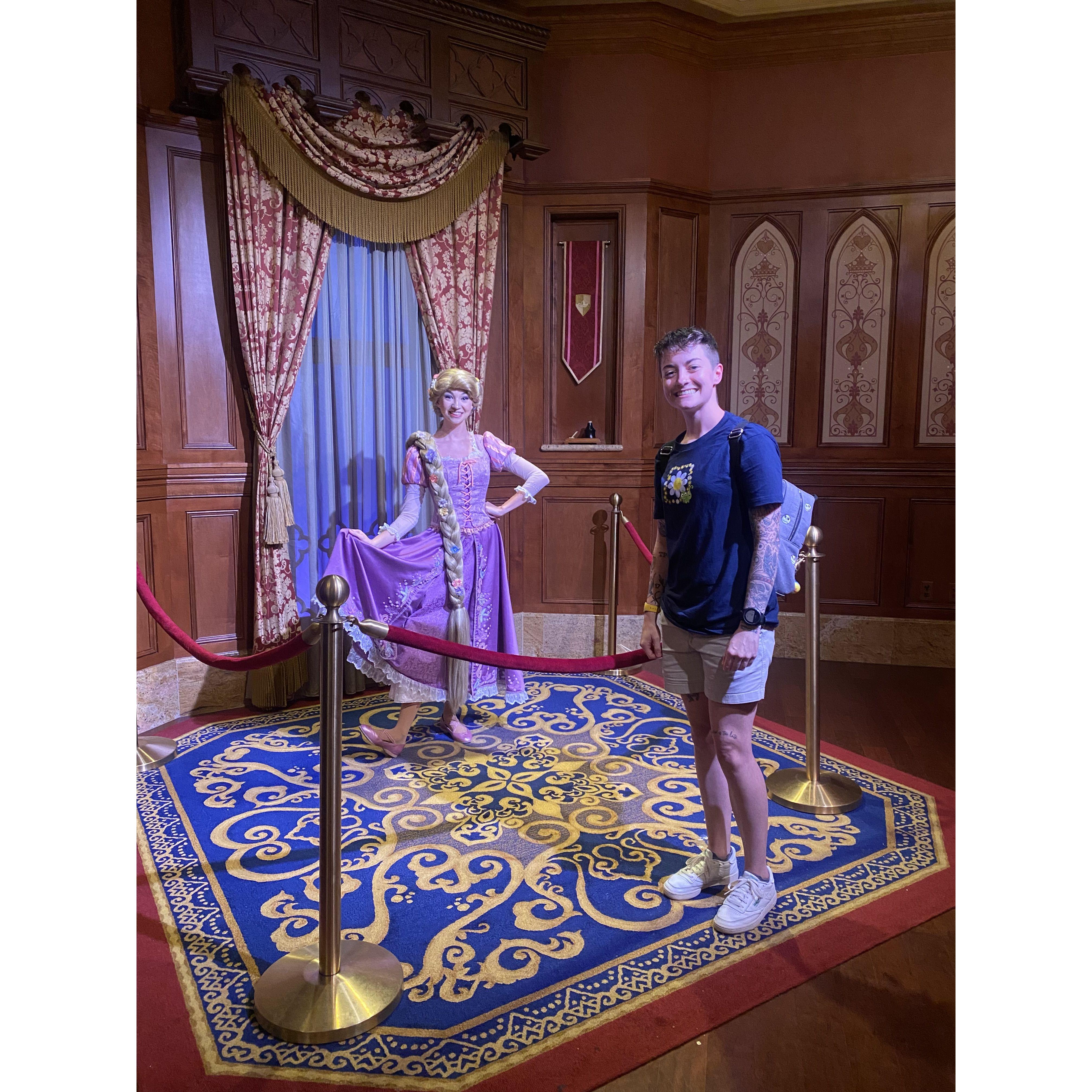 Britt meeting my sunshine girl for the first time! March 9th, 2022