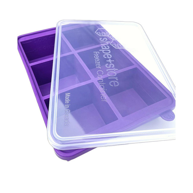 The Soup Master 6 cup soup freezer container