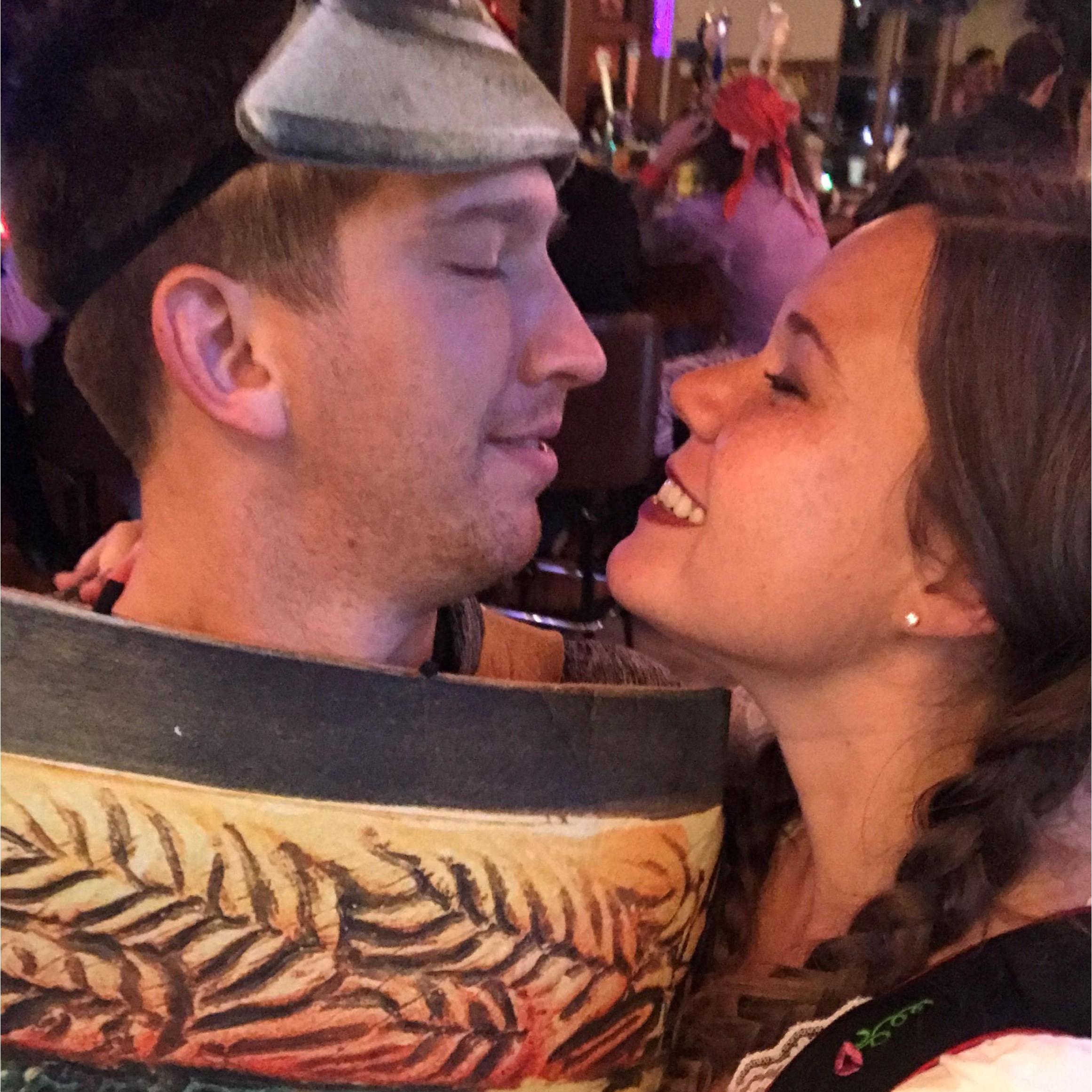 I love you like a German woman loves her stein. Halloween 2019.