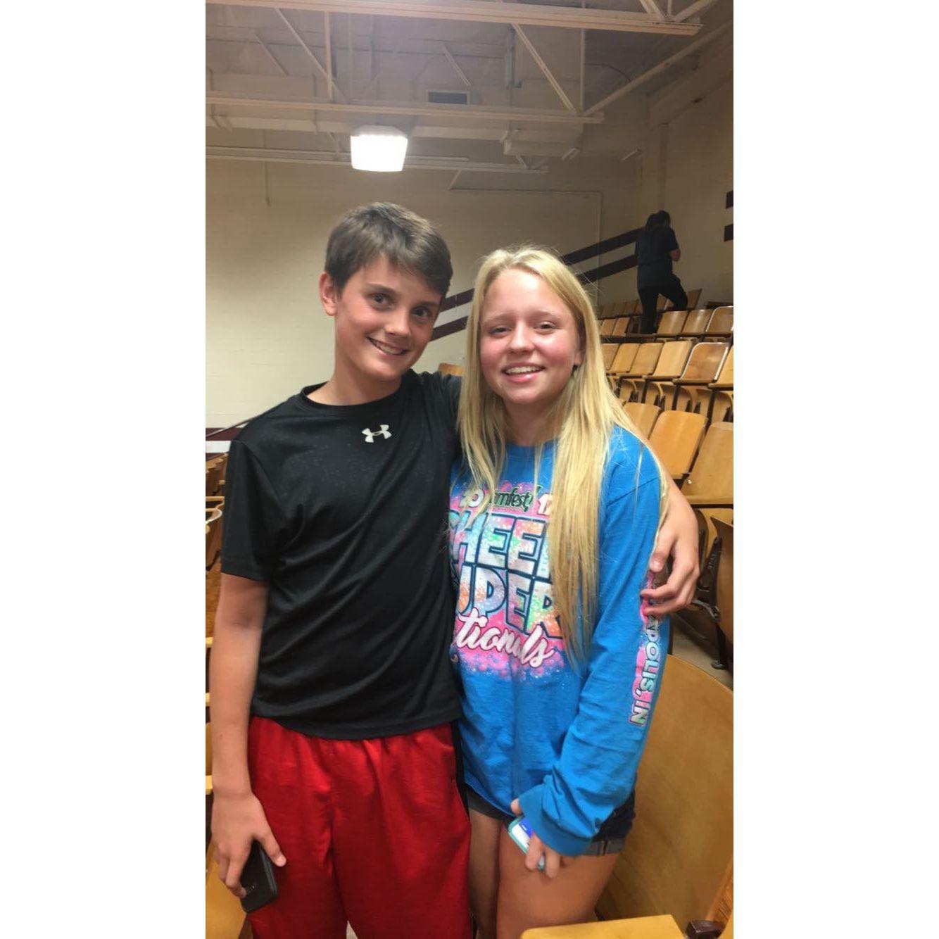 One of our first pictures together