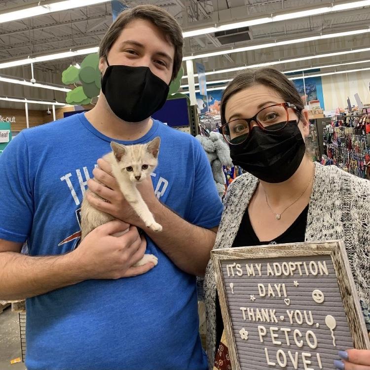 Adoption day for Kylo!