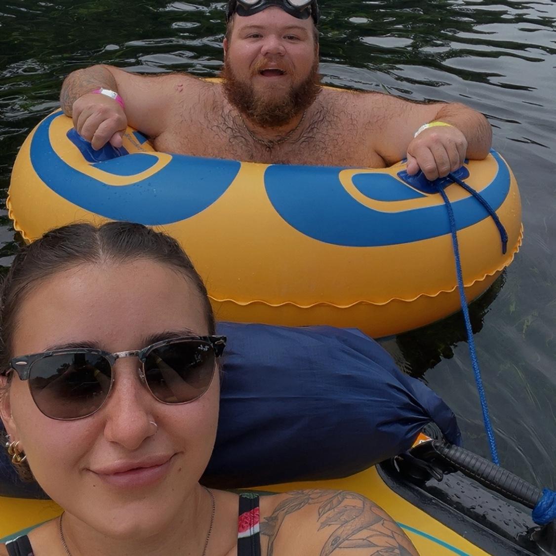 Tubing in Rainbow River