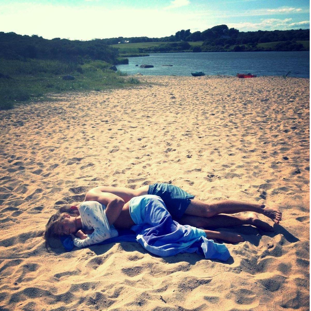 Naps on the beach | August 2014