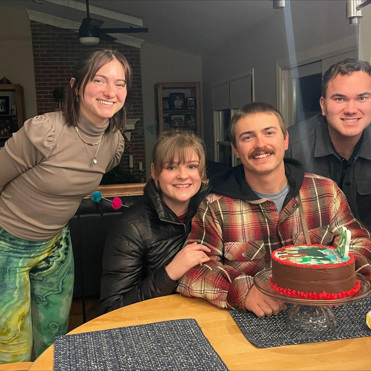 A moment for Jim's mustache