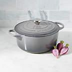 Le Creuset ® Signature 5.5-Qt. Oyster Round Dutch Oven