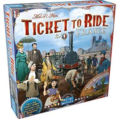 Ticket to Ride: France and Old West Map Collection Six