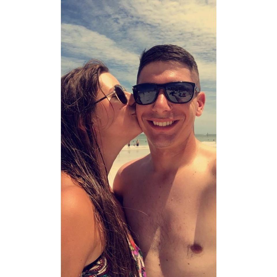 Florida vaca. Joe got hit in the face with someone's big umbrella shortly after this lmao.
