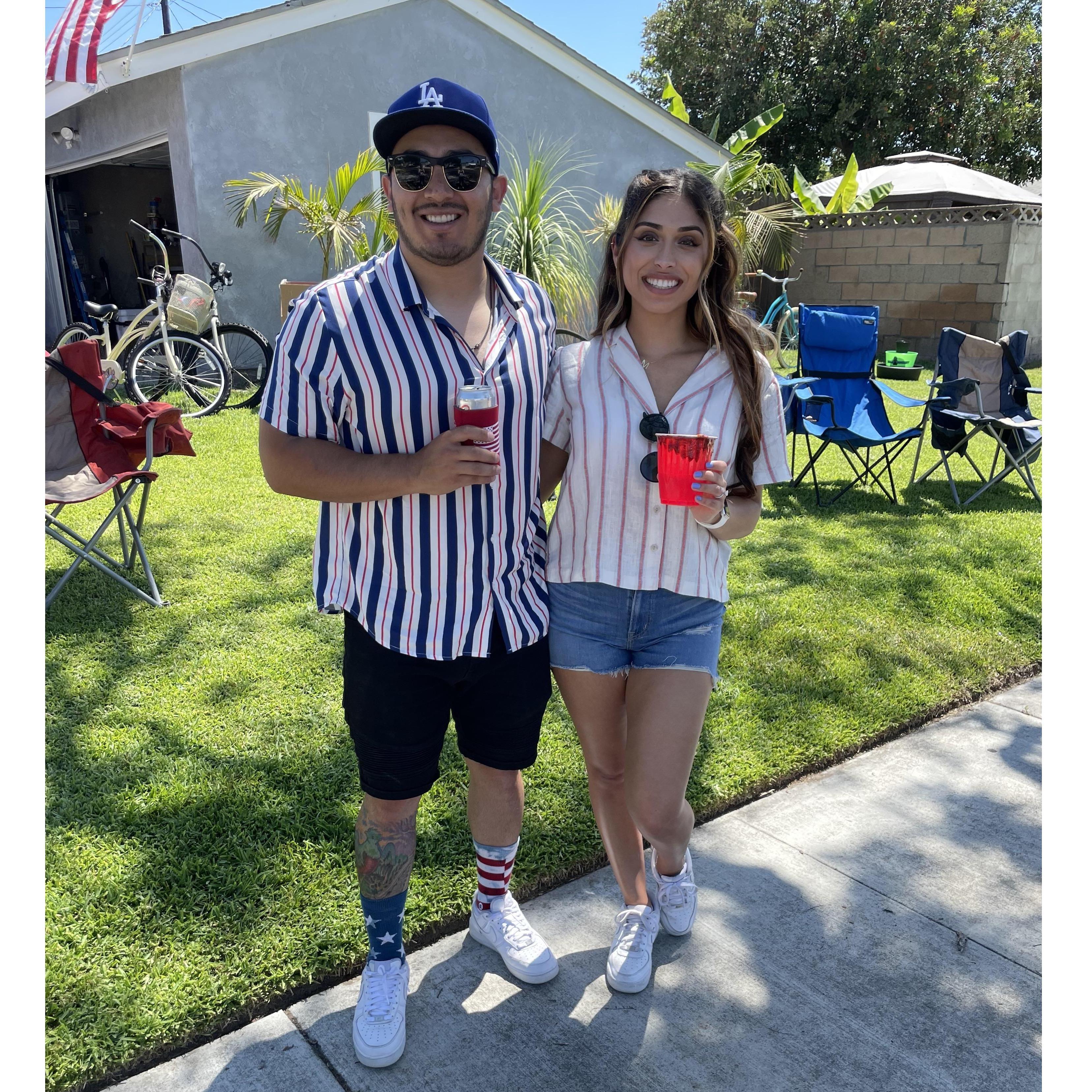 First 4th of July as an engaged couple!