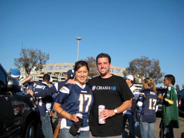 Chargers game 2008