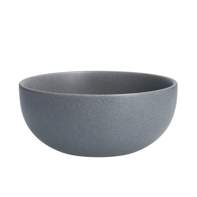 Fortessa Sound Vitraluxe China Soup Bowls, Set of 4 - Cement