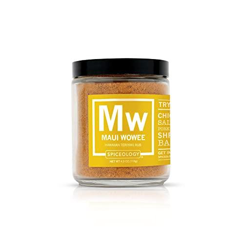 Spiceology - Maui Wowee Rub - Hawaiian Teriyaki BBQ Blend - 4 ounces