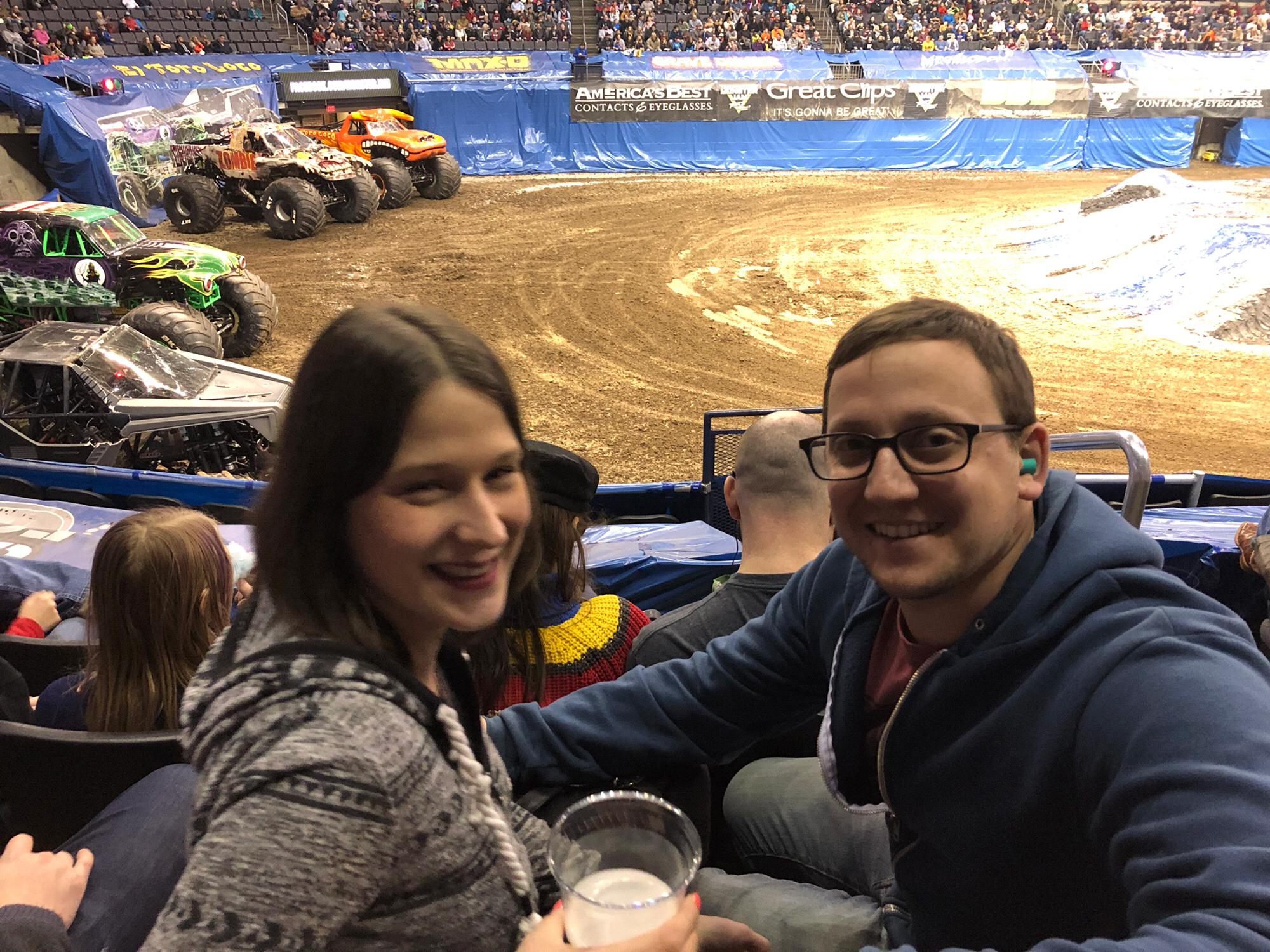 Monster Truck date night, was a blast!