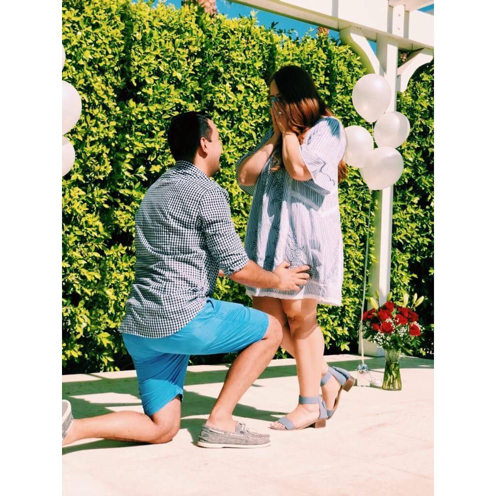 When he proposed!