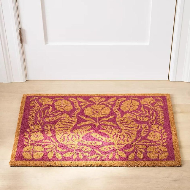 Tiger Printed Coir Doormat
