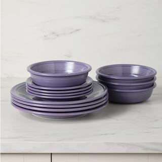 Classic Rim 12-Piece Dinnerware Set, Service for 4