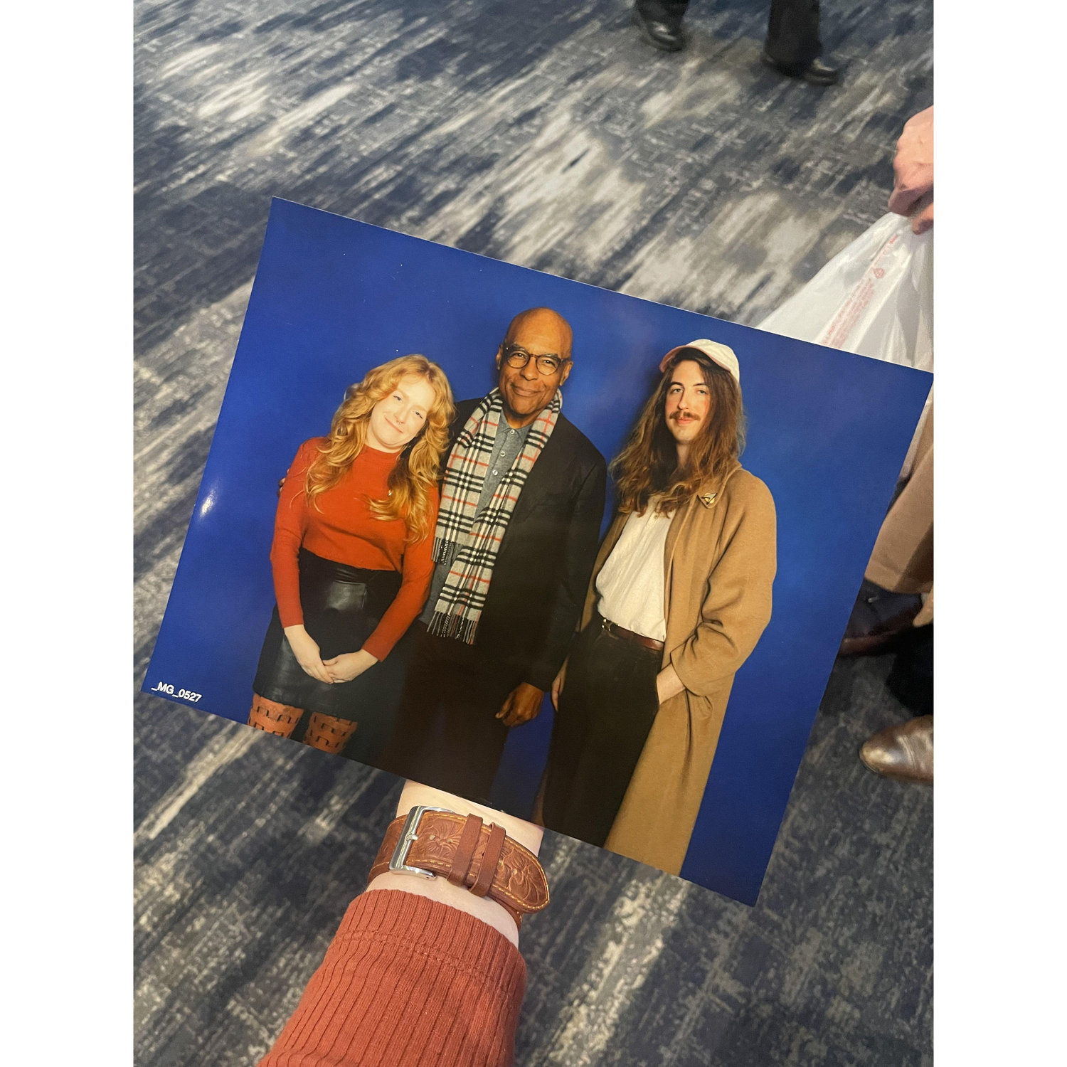 We met Worf!!!