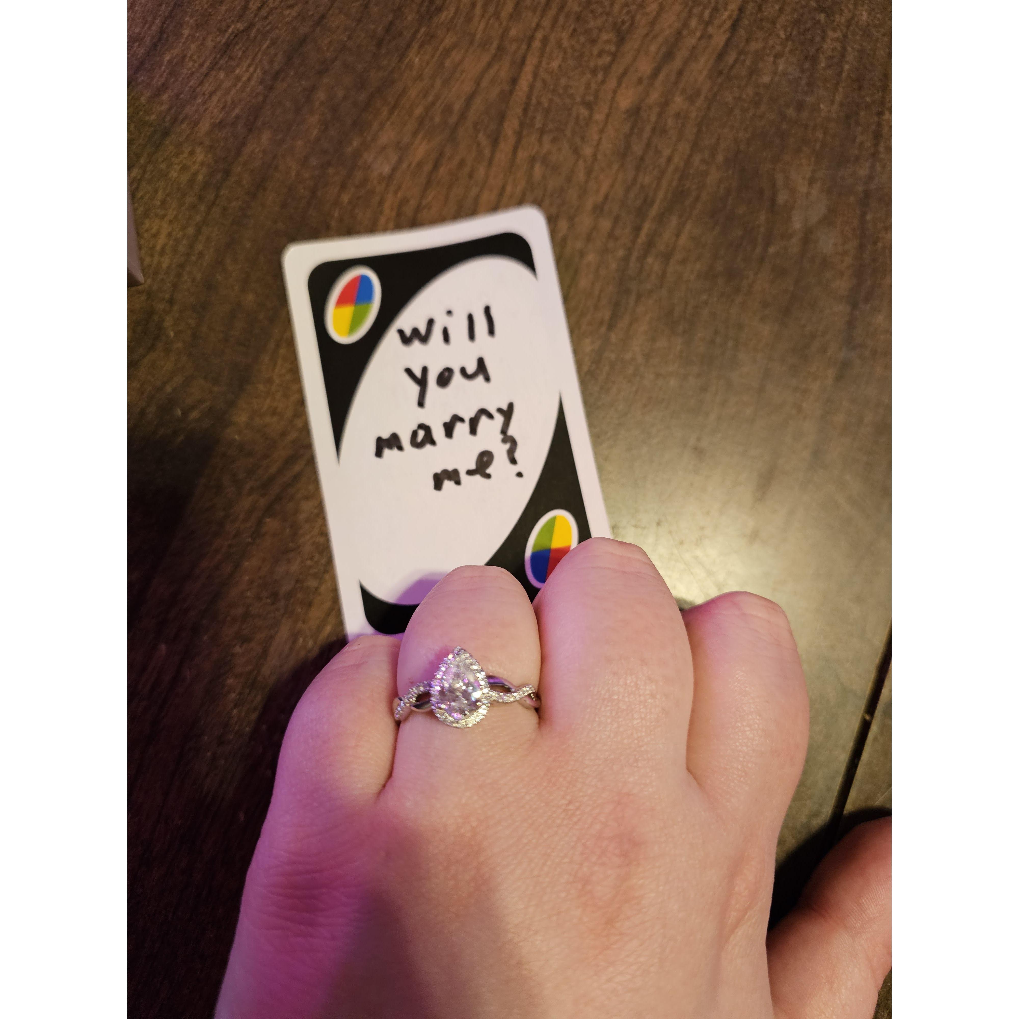 He Proposed!!