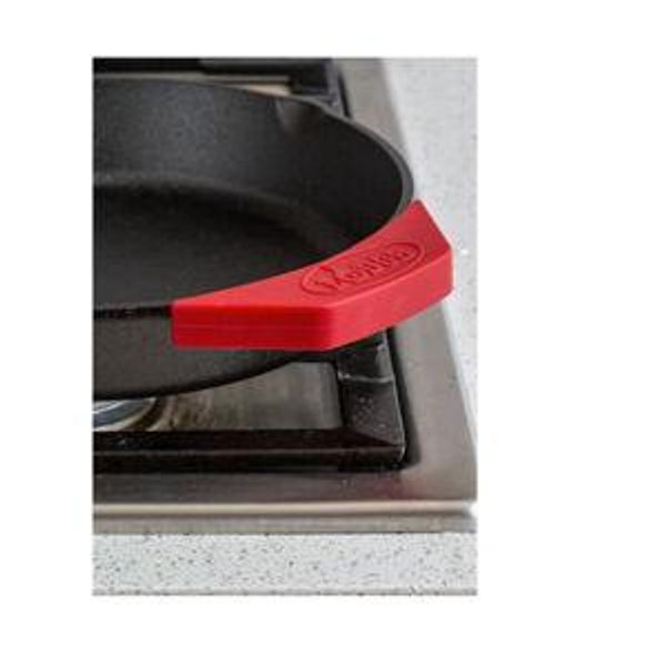 Lodge Silicone Assist Handle Holder, Red (Pack of 2)