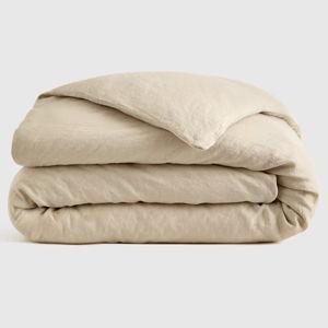 European Linen Duvet Cover - King/Cal King in Oat